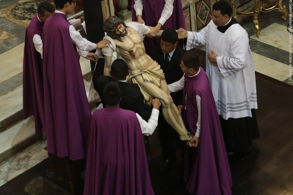 Ação Litúrgica e Sermão do Descendimento da Cruz