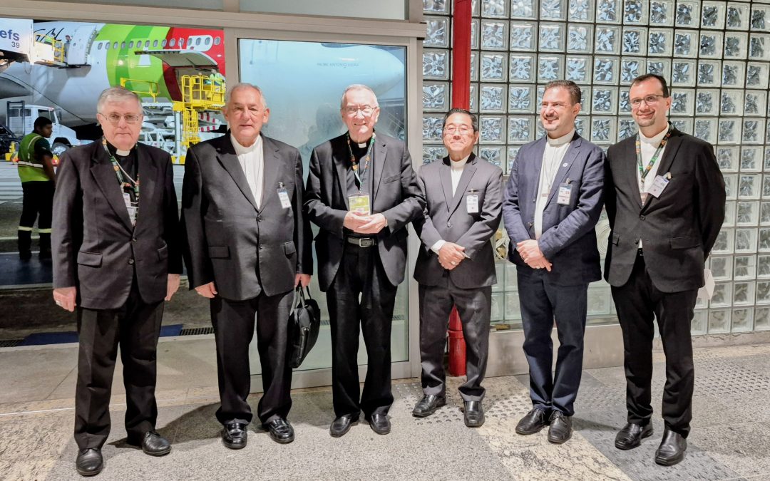 Visita do Cardeal Pietro Parolin ao Hospital Divina Providência