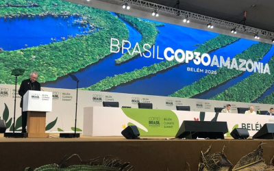 Papa Leão XIV envia mensagem para COP30